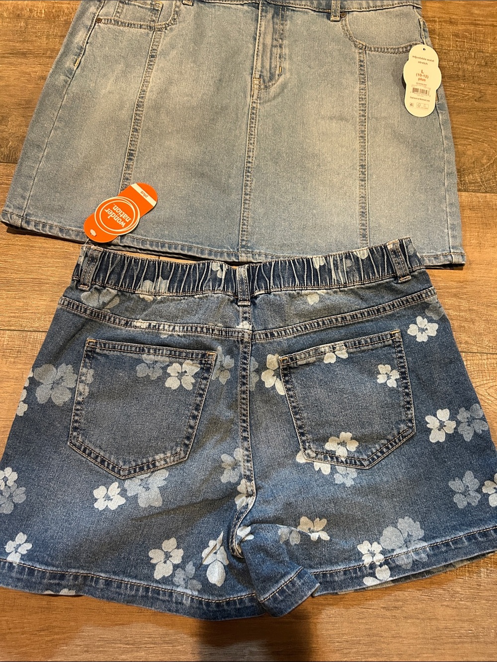 NEW!!! L(10/12) Plus denim skirts - Picture 6 of 11
